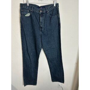 Vintage Oggi Men’s Extra Baggy Straight Leg Blue Denim Jeans Size 33X30